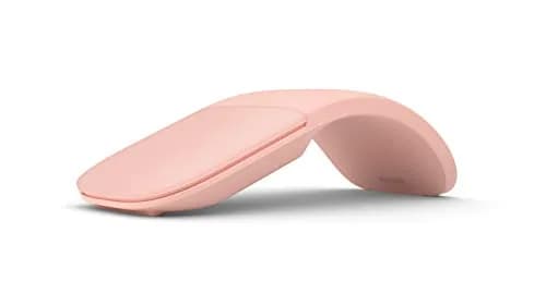 Microsoft Arc Mouse Soft Pink | Ergonomic Bluetooth Mouse for PC/Laptop, Desktop, Windows/Mac Computers thumbnail 1