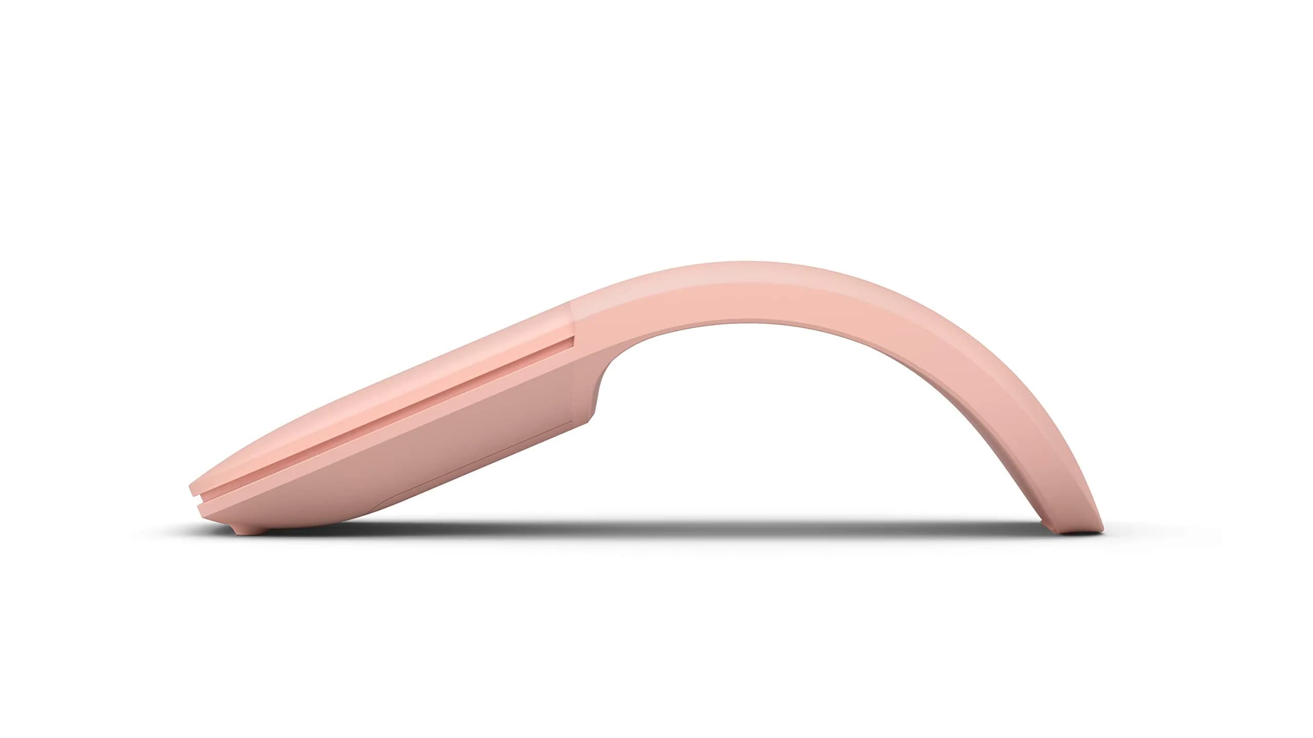 Microsoft Arc Mouse Soft Pink | Ergonomic Bluetooth Mouse for PC/Laptop, Desktop, Windows/Mac Computers - view 2