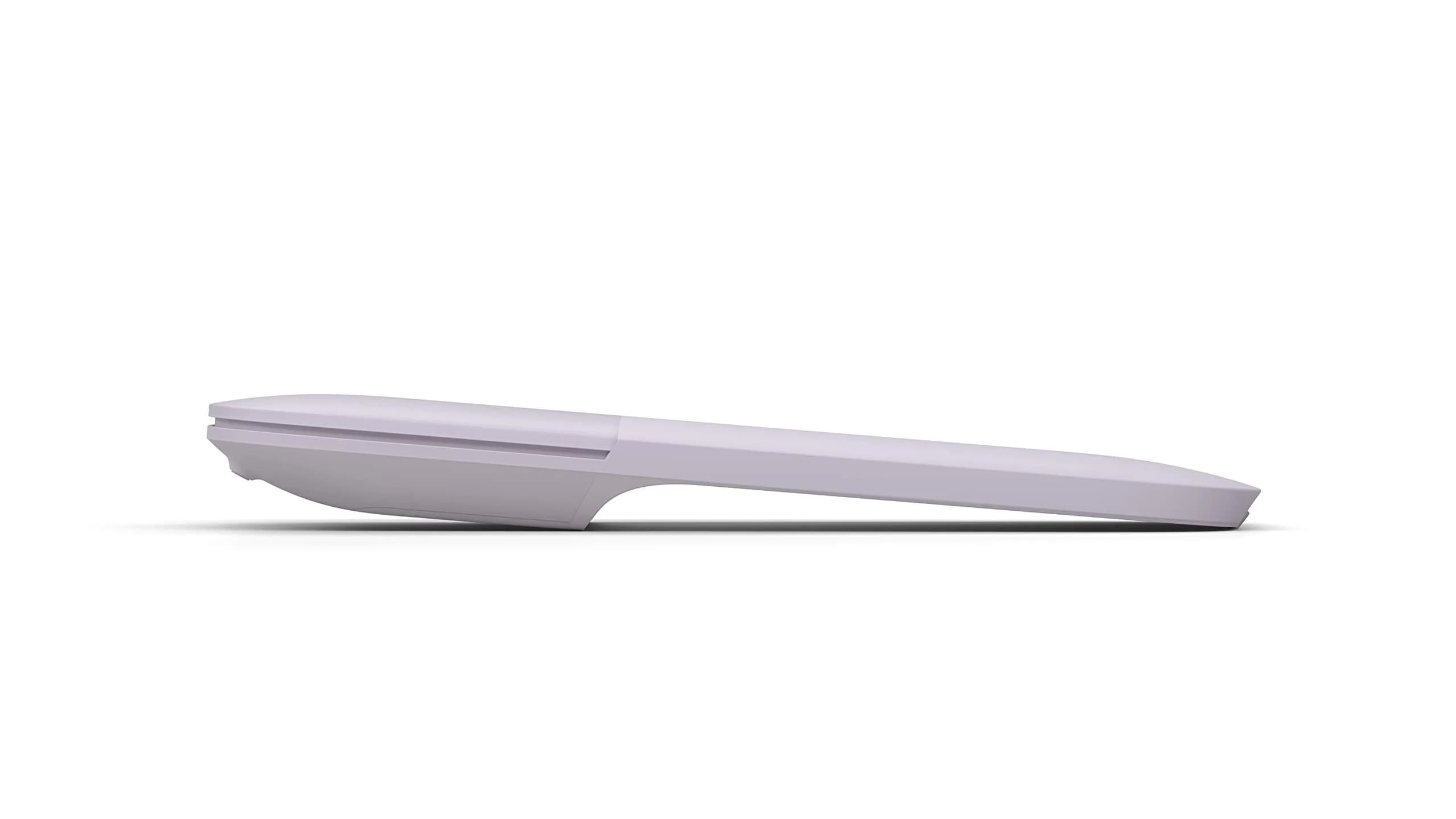 Microsoft Arc Mouse Lilac | Bluetooth Wireless Mouse for PC/Laptop, Desktop | 2.14 inch (5.44 cm) Height - view 3