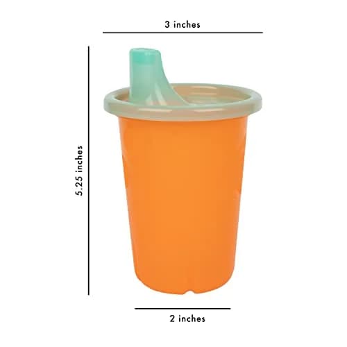 The First Years Take & Toss Spill Proof Sippy Cups - Rainbow Party Pack - 296ml (10 Fl Oz) - 20 Count thumbnail 7