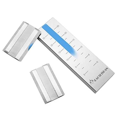 BAOSHISHAN 0-25μm Single Groove Grindometer Fineness Gauge | ISO Standard, Stainless Steel, Includes Spatula thumbnail 1