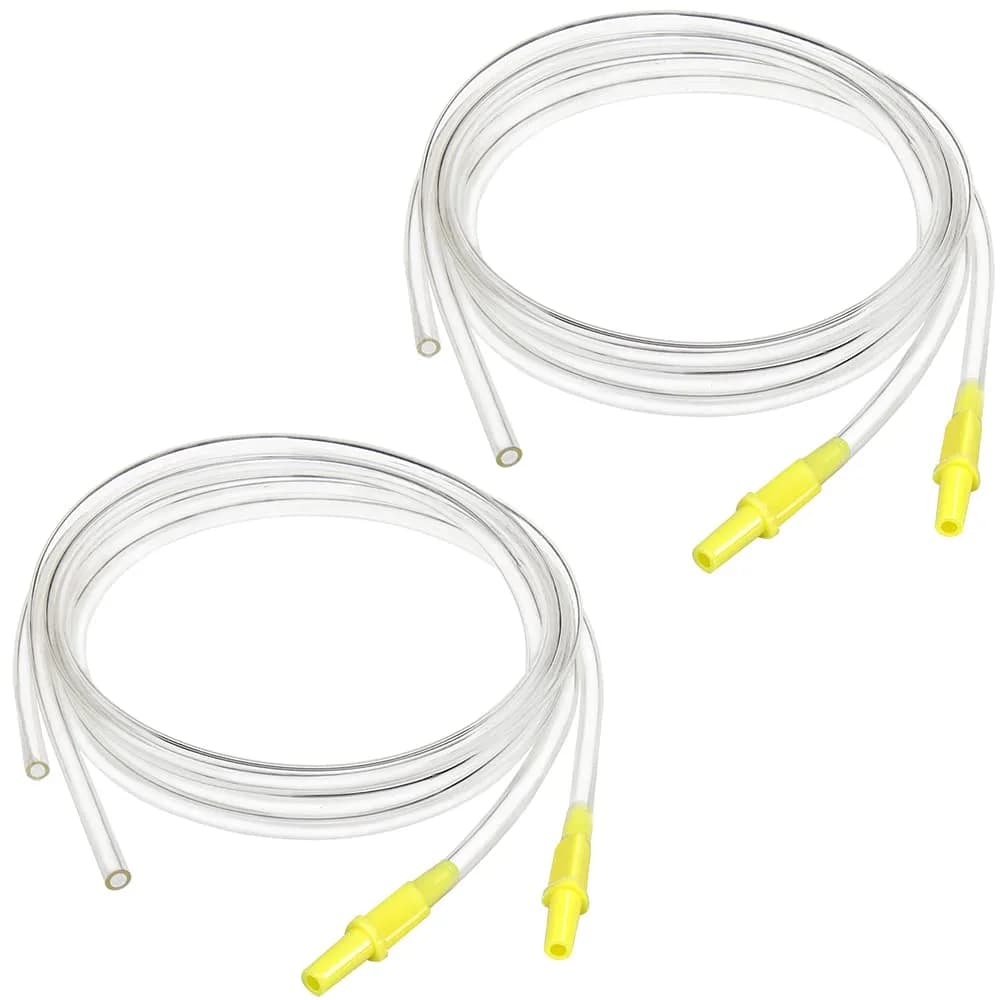 PUMPMOM-US Replacement Tubing for Medela Pump in Style Advanced Breast Pump, 42" Long, BPA/DEHP Free (4 pc) - main product image