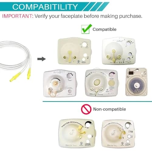 PUMPMOM-US Replacement Tubing for Medela Pump in Style Advanced Breast Pump, 42" Long, BPA/DEHP Free (4 pc) thumbnail 2