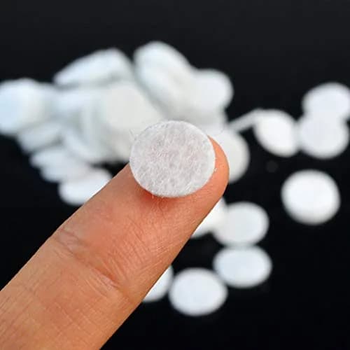 TopDirect Microdermabrasion Filters 600 Pieces | Skin-Friendly Cotton, 10mm Vacuum Filters for Facial Machine thumbnail 3