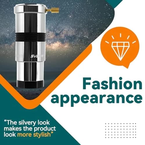 SVBONY SV137 3X Barlow Lens | 1.25 Inch Telescope Accessory for Planetary & Lunar Observation, Fully Multi-coated Lenses thumbnail 7