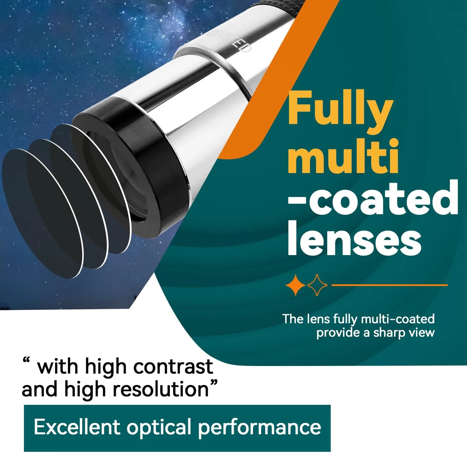 SVBONY SV137 3X Barlow Lens | 1.25 Inch Telescope Accessory for Planetary & Lunar Observation, Fully Multi-coated Lenses - view 3