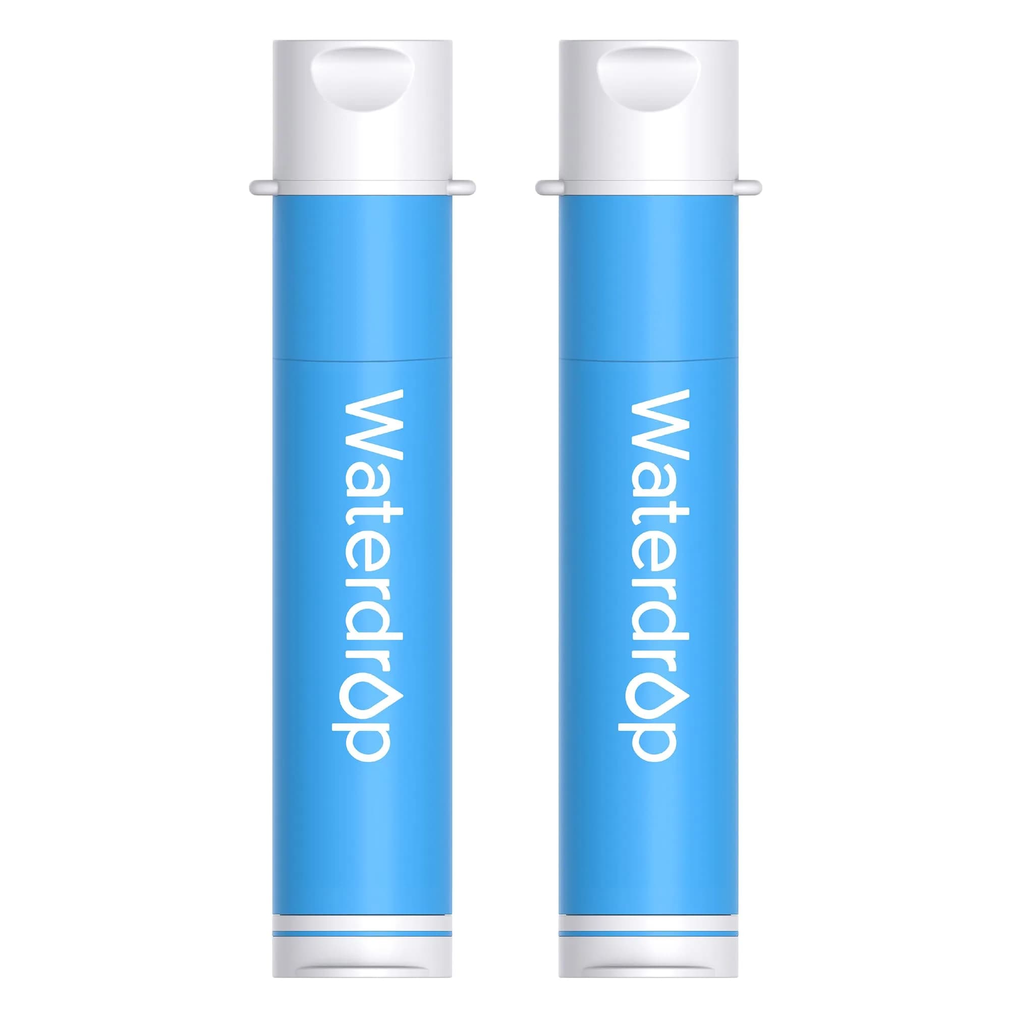 Waterdrop Portable Water Filter Straw, 1400 Gallons (5300 Liters) Capacity | Survival Water Purifier for Camping, Hiking, Travel — 2 straw