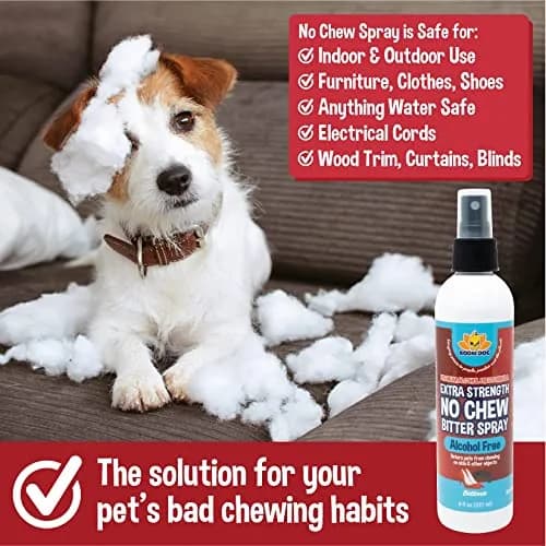 Bodhi Dog Bitter 2-in-1 No Chew & Hot Spot Spray 237ml (8 Fl Oz) | Alcohol-Free Natural Anti-Chew Remedy thumbnail 5