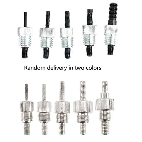 YaeKoo 191pcs Heavy Duty Blind Rivet Nut Kit Set with Riveter Tool, M3-M8 Metric Rivet Nuts Assortment | Steel Construction thumbnail 6