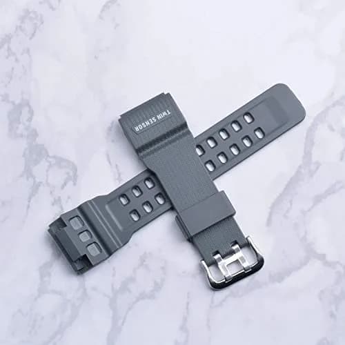 OliBoPo Resin Watch Strap for Casio G-Shock GG-1000 | Durable, Water-Resistant, Grey thumbnail 2