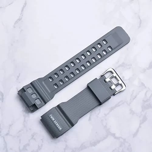 OliBoPo Resin Watch Strap for Casio G-Shock GG-1000 | Durable, Water-Resistant, Grey thumbnail 3