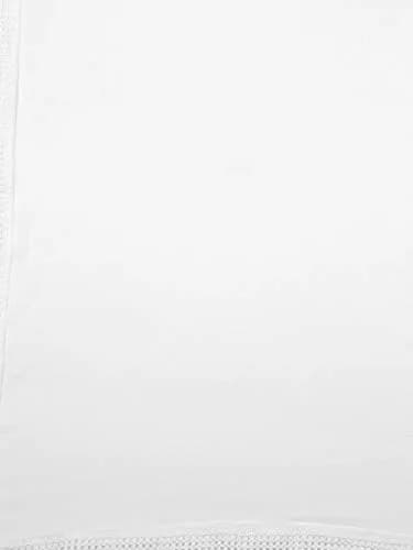 DUPATTA BAZAAR Woman's White Chiffon Dupatta 2.5 meters | Elegant Border for Occasions thumbnail 5