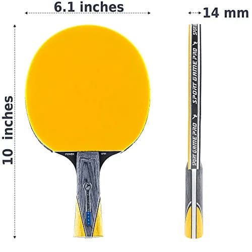 Sport Game Pro Yellow Sport Racket | Killer Spin & Control for All Levels thumbnail 7