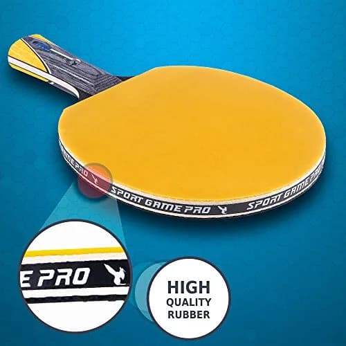 Sport Game Pro Yellow Sport Racket | Killer Spin & Control for All Levels thumbnail 2