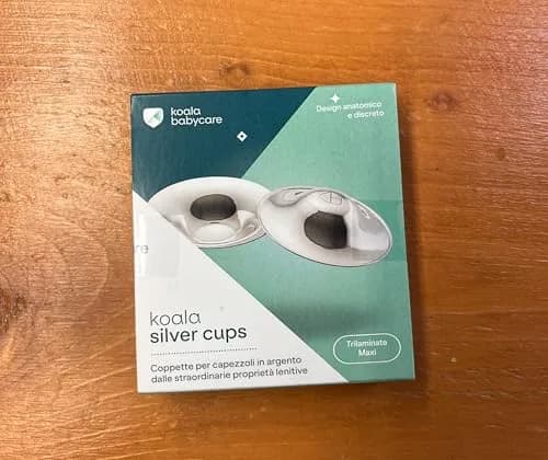 Koala Babycare Original Silver Nursing Cups Maxi Size | Protect & Soothe Sore Nipples thumbnail 8