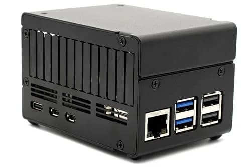 KKSB Raspberry Pi 5 Case with Space for Hats, Coolers & NVMe, Durable Aluminum & Steel (70-120 chars) thumbnail 1