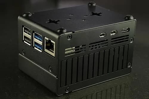 KKSB Raspberry Pi 5 Case with Space for Hats, Coolers & NVMe, Durable Aluminum & Steel (70-120 chars) thumbnail 6