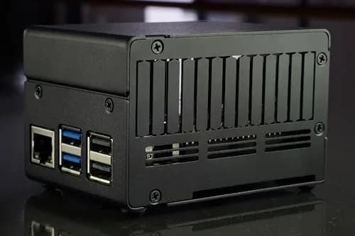 KKSB Raspberry Pi 5 Case with Space for Hats, Coolers & NVMe, Durable Aluminum & Steel (70-120 chars) thumbnail 3
