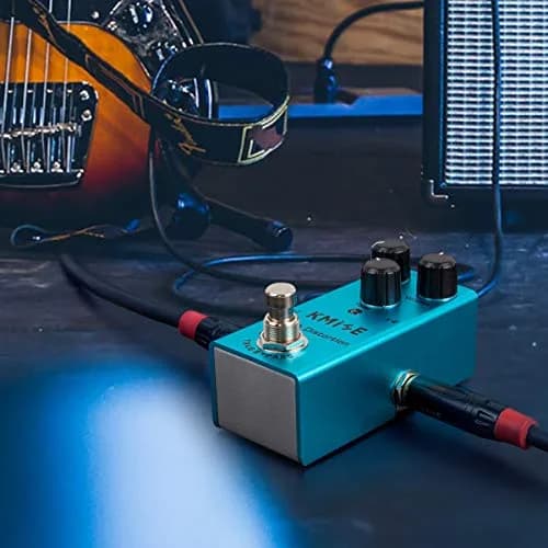 lotmusic Kmise Crunch Distortion Electric Guitar Effects Pedal | 9V True Bypass, 3 Modes, Noise Reduction thumbnail 8