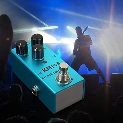 lotmusic Kmise Crunch Distortion Electric Guitar Effects Pedal | 9V True Bypass, 3 Modes, Noise Reduction thumbnail 9