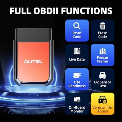 Autel AP2500E/AP2500 OBD2 Scanner Bluetooth Code Reader with Maxi AP2500 App | All-System Diagnostics & 5 Reset Services thumbnail 3