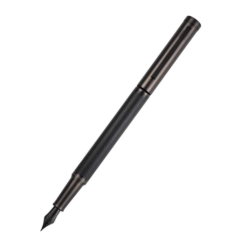 Asvine Matte Black Forest Fountain Pen Extra Fine Nib | Smooth Ink Flow for Students & Professionals - view 9