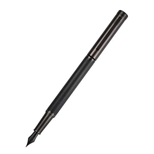 Asvine Matte Black Forest Fountain Pen Extra Fine Nib | Smooth Ink Flow for Students & Professionals thumbnail 9