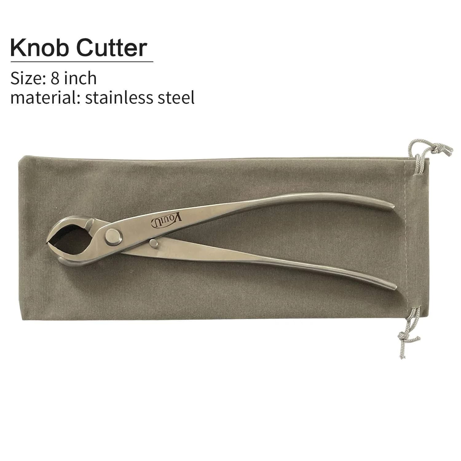 VOUIU 210mm (8.27in) Stainless Steel Knob Cutter | Precision Pruning for Bonsai Tumors & Knots - view 2