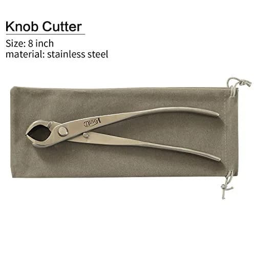 VOUIU 210mm (8.27in) Stainless Steel Knob Cutter | Precision Pruning for Bonsai Tumors & Knots thumbnail 2