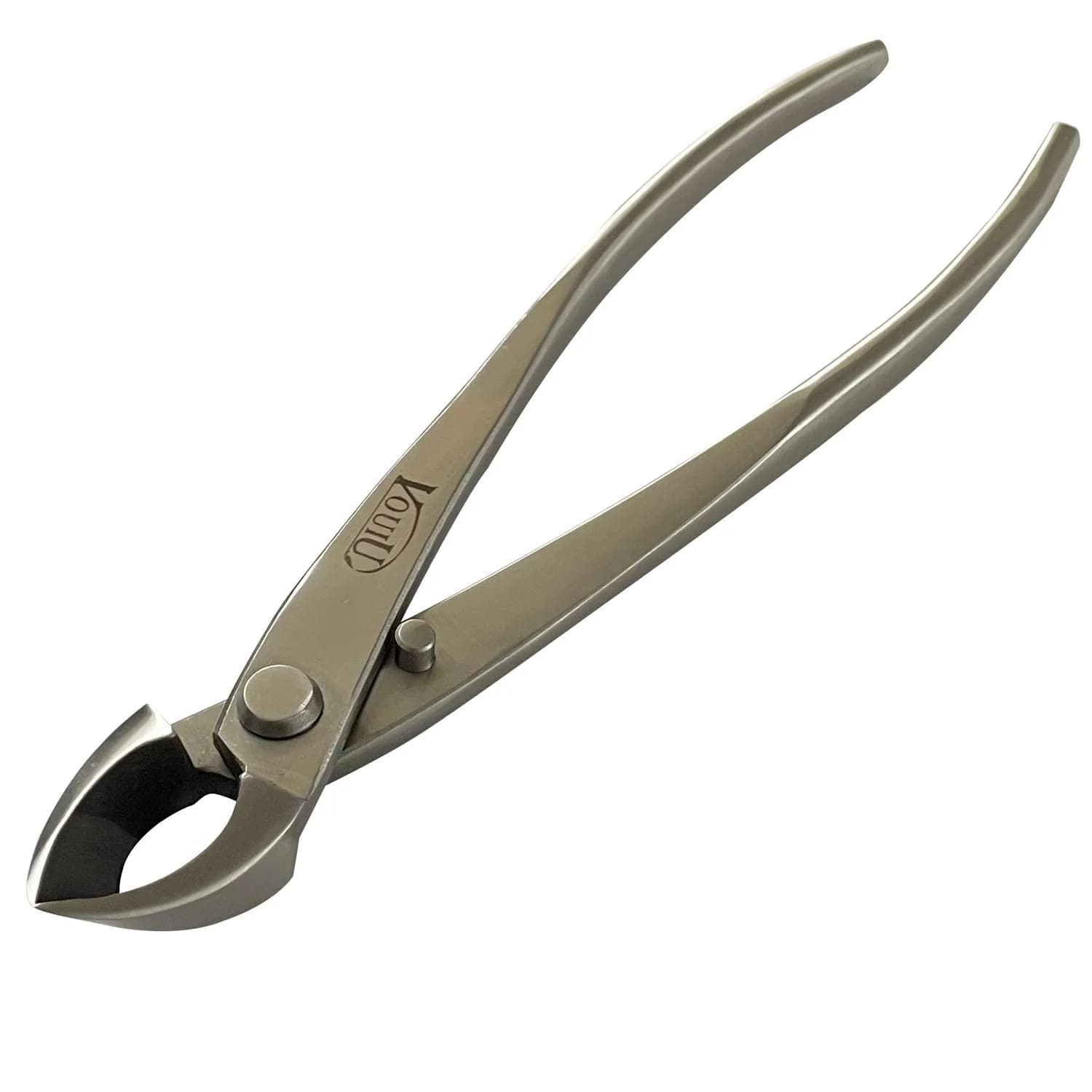 VOUIU 8-inch Concave Cutter Bonsai Tool | 210mm Stainless Steel Pruner - main product image