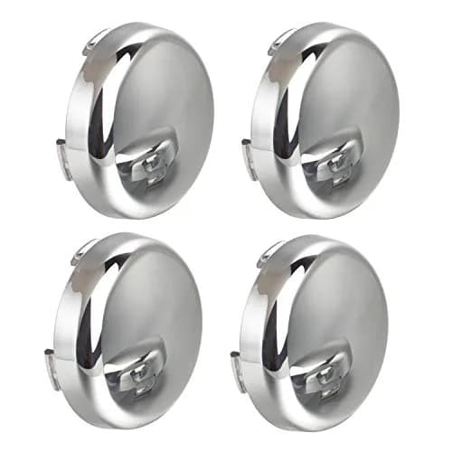 NTHREEAUTO Chrome Bullet LED Turn Signals Lens Cover Set of 4 | Universal Fit for Harley Motorcycles thumbnail 1