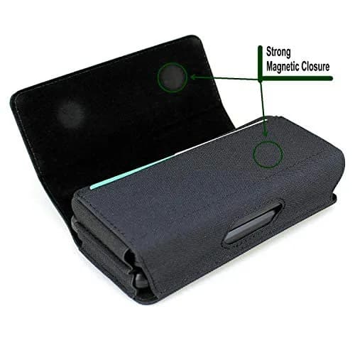 aubaddy Dual Phone Holster Pouch for 2 Phones | Magnetic Belt Clip Case for iPhone & Samsung (17 16 15 14 13 12 11) Pro Max/Plus thumbnail 7
