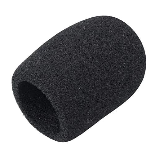 SUNMON Windscreen Foam Cover for Audio-Technica AT2020, AT2020USB, AT2020USB+ Microphones (2-Pack, Black) thumbnail 5