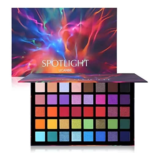 UCANBE Spotlight Eyeshadow Palette 40 Colors | Matte Shimmer Makeup with 1g Pans thumbnail 8