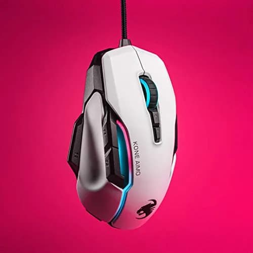 ROCCAT Kone AIMO Remastered Gaming Mouse | 16,000 DPI Optical Sensor, 24 Programmable Buttons, RGB Lighting, Ergonomic Palm Grip, 127 g (4.48 oz) thumbnail 7