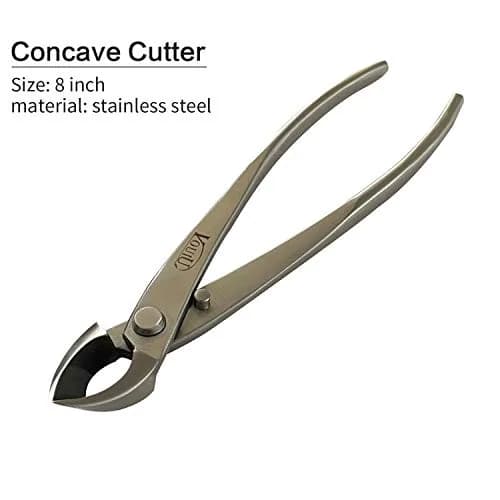 VOUIU 6-Piece Bonsai Tool Set | Knob Cutter, Trunk Splitter, Concave Cutter, Wire Cutter, Jin Pliers, Bonsai Scissors (210mm) thumbnail 4
