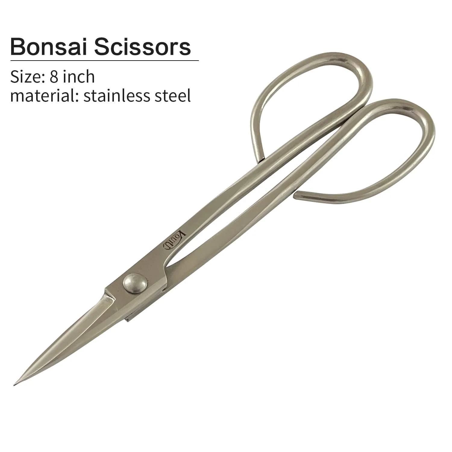 VOUIU 6-Piece Bonsai Tool Set | Knob Cutter, Trunk Splitter, Concave Cutter, Wire Cutter, Jin Pliers, Bonsai Scissors (210mm) - view 7