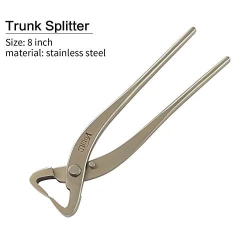 VOUIU 6-Piece Bonsai Tool Set | Knob Cutter, Trunk Splitter, Concave Cutter, Wire Cutter, Jin Pliers, Bonsai Scissors (210mm) thumbnail 3