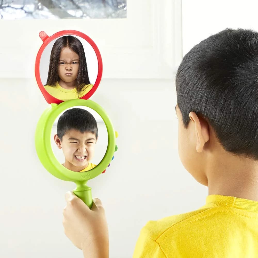 hand2mind See My Feelings Mirror Set of 4 | Emotional Development Toys for Toddlers & Kids - view 5