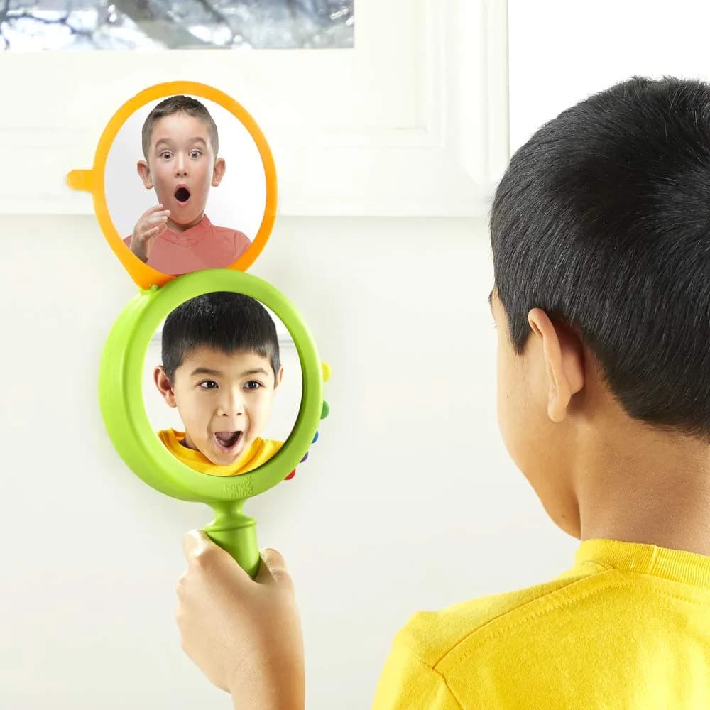 hand2mind See My Feelings Mirror Set of 4 | Emotional Development Toys for Toddlers & Kids - view 8