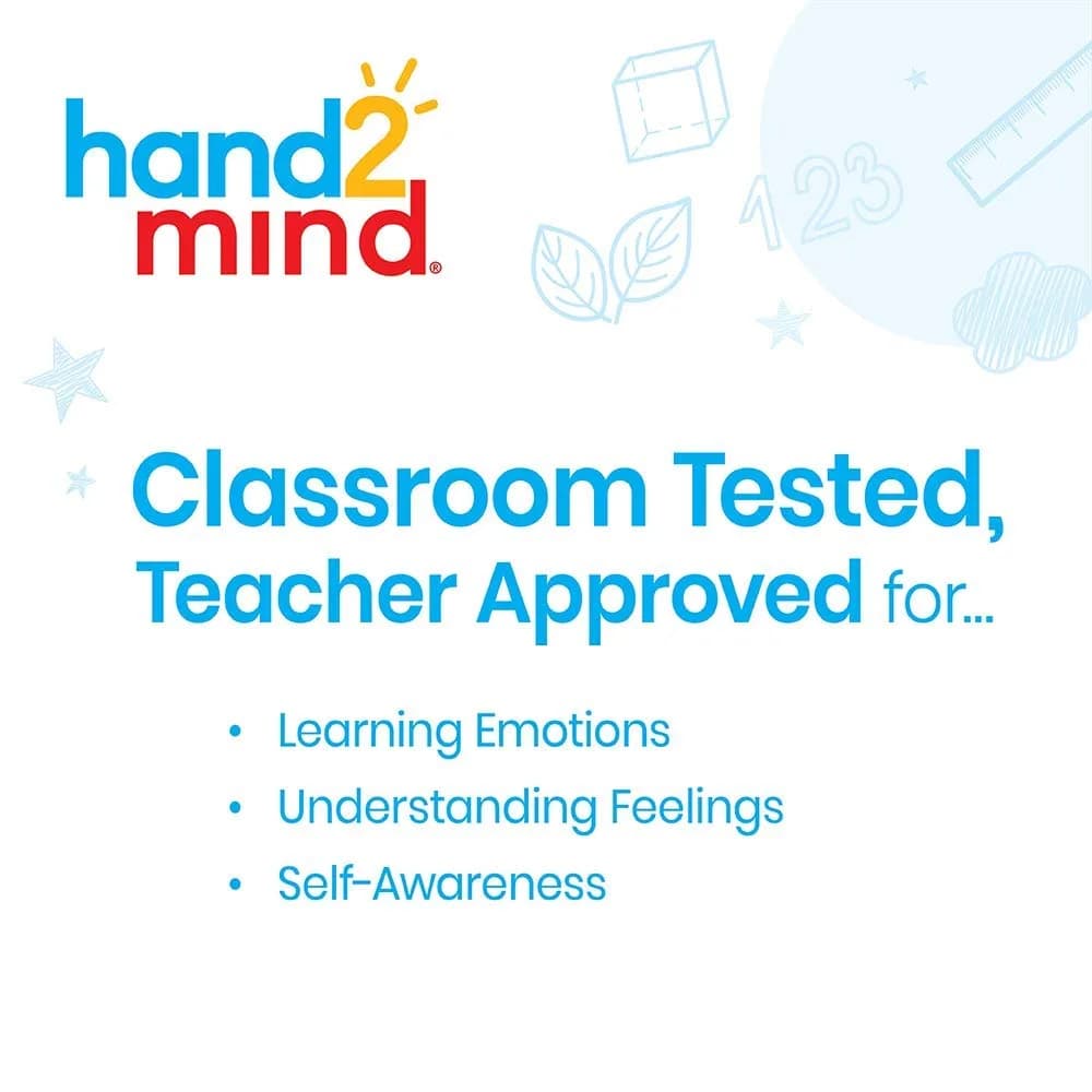 hand2mind See My Feelings Mirror Set of 4 | Emotional Development Toys for Toddlers & Kids - view 2
