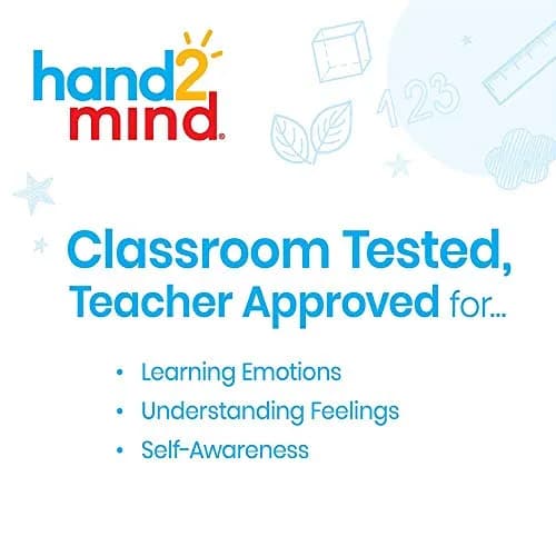 hand2mind See My Feelings Mirror Set of 4 | Emotional Development Toys for Toddlers & Kids thumbnail 2