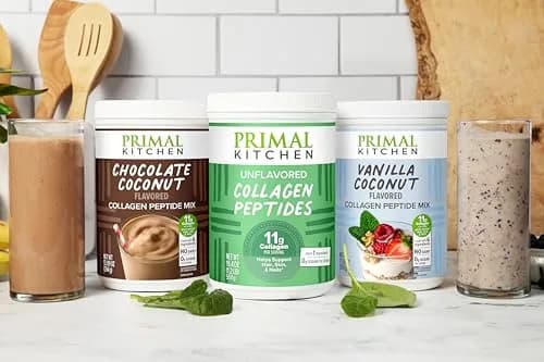 Primal Kitchen Chocolate Collagen Fuel Drink Mix 20 oz (567 g) | 11g Collagen Peptides Per Serving thumbnail 4