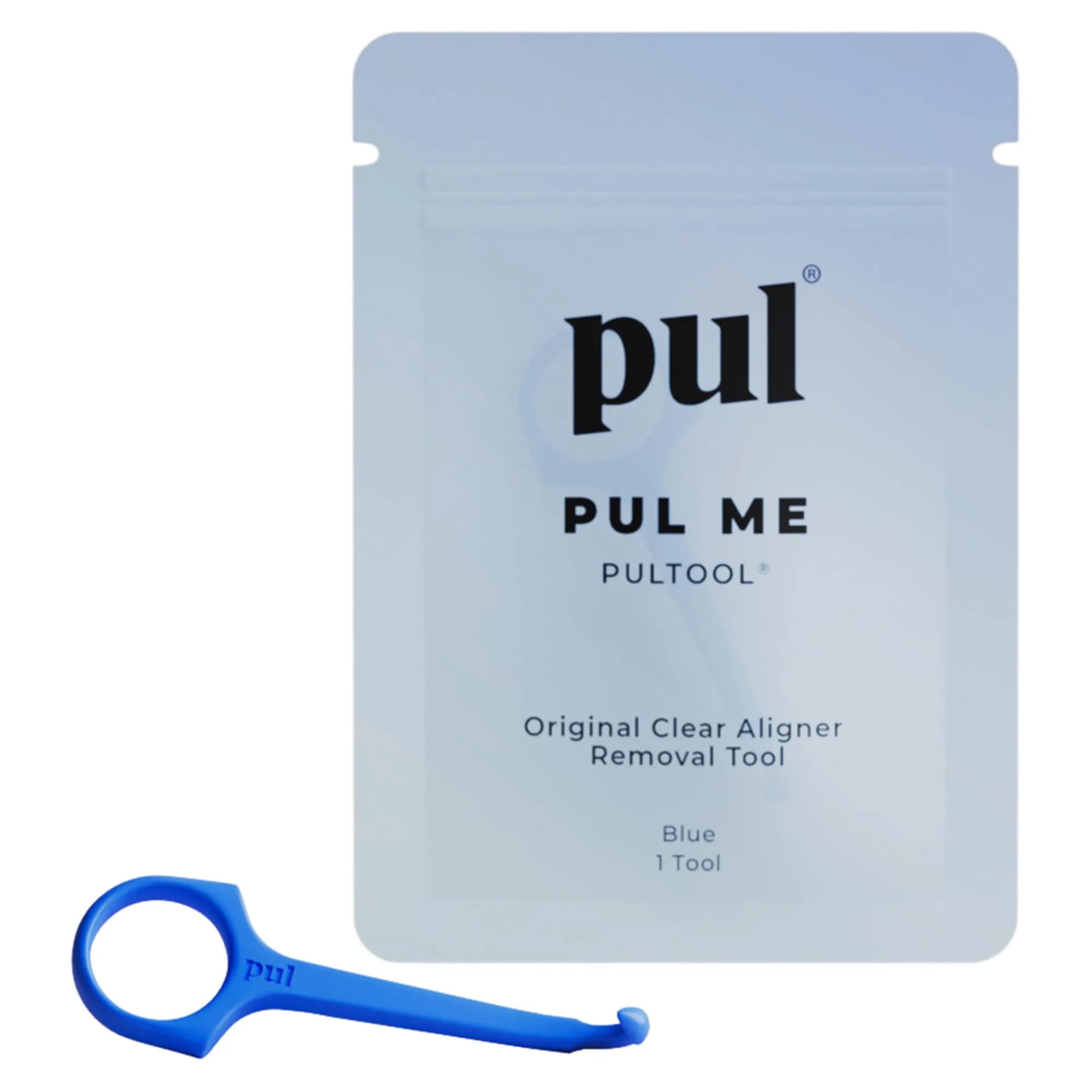 The Pultool Aligner Removal Tool Blue | Hygienic & Easy Removal for Clear Aligners & Retainers - main product image