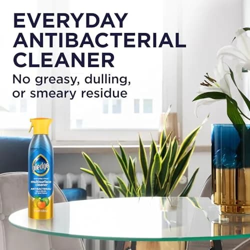Pledge Antibacterial Multisurface Cleaner Spray 9.7 oz | Fresh Citrus, Kills Bacteria* Effortlessly thumbnail 4