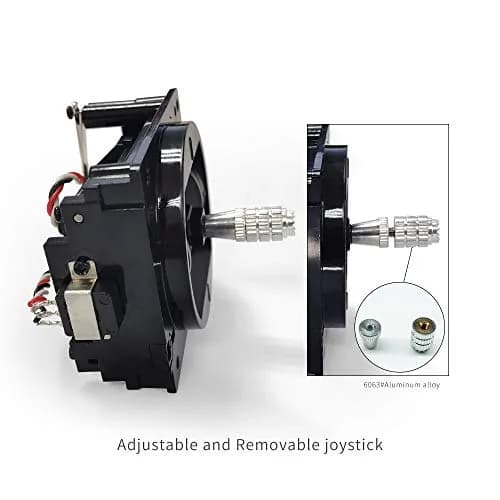 Radiolink RC Dual-Stick Transmitter Thumb Joystick Rocker Gimbals for AT9 AT9S AT10 T16D Replacement Accelerator (Throttle) | Mode 2 Left Hand 3CH 4CH thumbnail 3