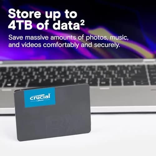 Crucial BX500 1TB 3D NAND SATA 2.5-Inch Internal SSD | Boosts System Speed thumbnail 5