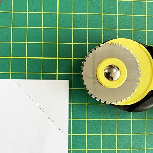 AUTOTOOLHOME 45mm Perforation Rotary Cutter Blades | 5PCS Skip Stitch Blades for Quilting & Crafts thumbnail 5