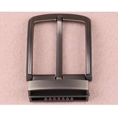 McFanBe Grey Single Prong Belt Buckle 38 mm (1.5 Inches) | Durable Alloy Replacement for Men & Women thumbnail 4