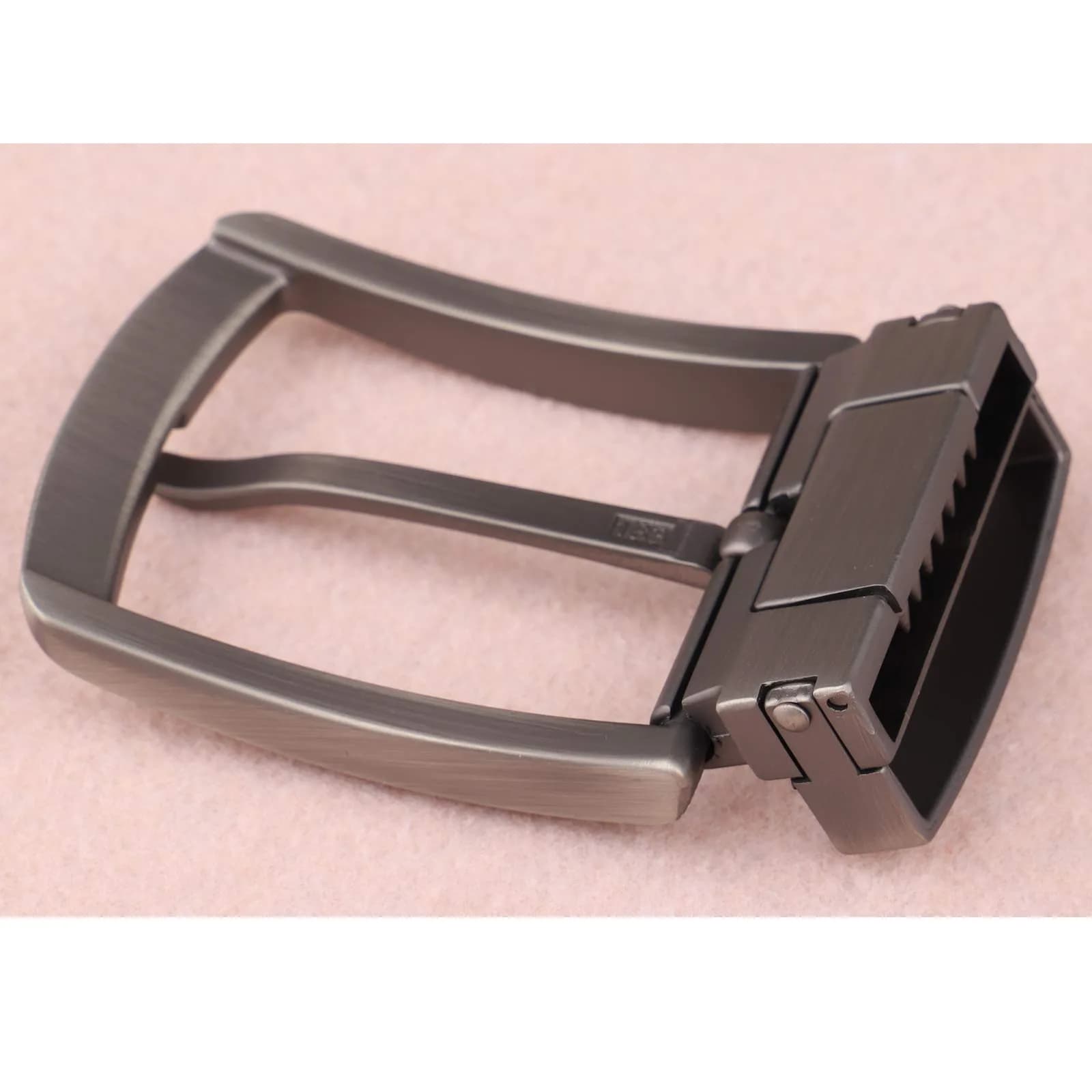 McFanBe Grey Single Prong Belt Buckle 38 mm (1.5 Inches) | Durable Alloy Replacement for Men & Women - view 5